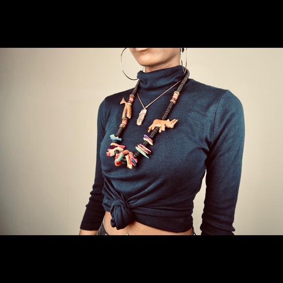 African beaded necklace - Picture 3 of 3